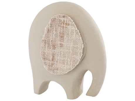 Elk Home Beige / Cream Amigo Elephant Sculpture