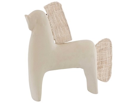 Elk Home Beige / Cream Amigo Horse Sculpture