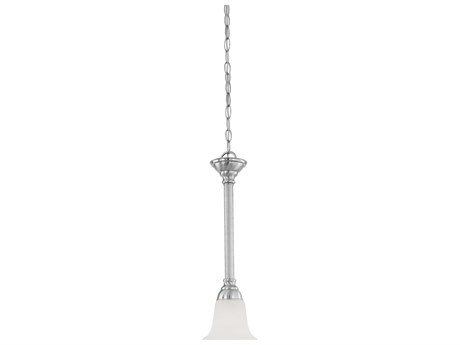 Elk Home Riva 1-Light Brushed Nickel Bell Mini Pendant