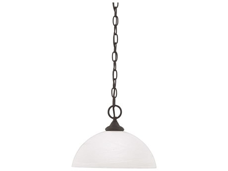 Elk Home Tahoe 1-Light Painted Bronze Dome Mini Pendant