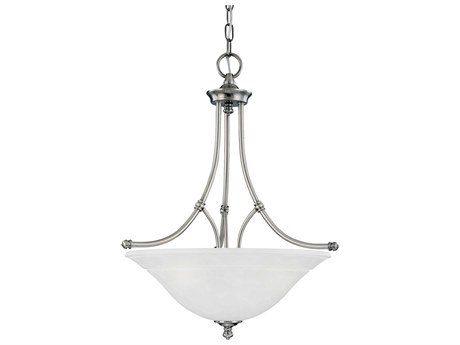 Elk Home Harmony 3-Light Satin Pewter Bowl Pendant