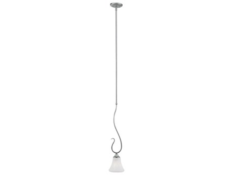 Elk Home Elipse 1-Light Brushed Nickel Bell Mini Pendant