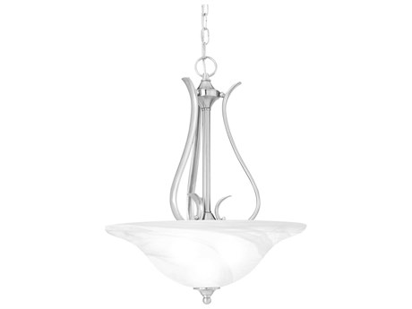 Elk Home Prestige 3-Light Brushed Nickel Bowl Pendant