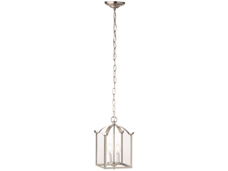 Elk Home 2-Light Brushed Nickel Glass Mini Pendant