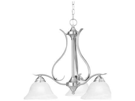 Elk Home Prestige 3-Light Brushed Nickel Chandelier