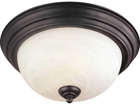 Elk Home Harmony 3-Light Painted Bronze Flush Mount