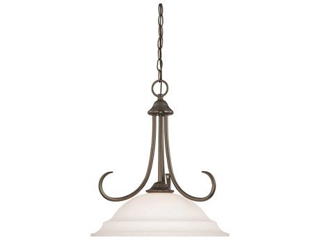Elk Home Bella 1-Light Oiled Bronze Dome Pendant