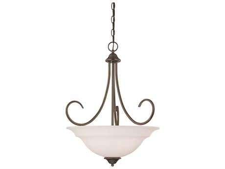Elk Home Bella 3-Light Oiled Bronze Bowl Pendant