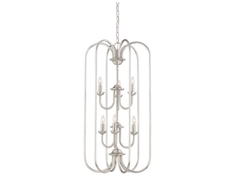 Elk Home Bella 6-Light Brushed Nickel Candelabra Chandelier