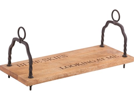 Elk Home Natural / Black Blue Skies Swing