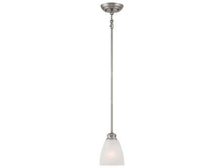 Elk Home Haven 1-Light Satin Pewter Nickel Bell Mini Pendant