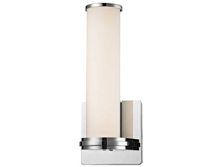 Elk Home Baton 1-Light Chrome Wall Sconce