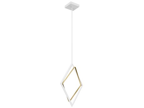 Elan Darski 1-Light White LED Geometric Pendant
