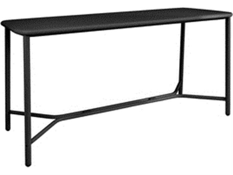 EMU Yard 72'' Aluminum Rectangular Counter Table