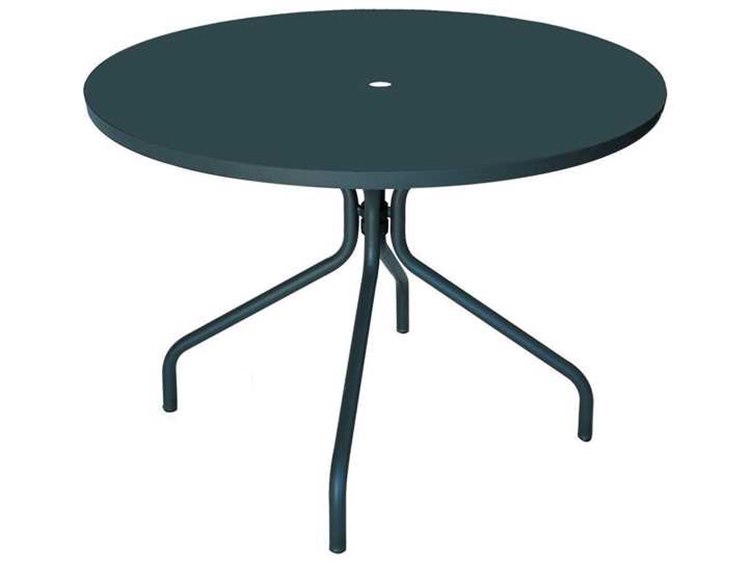 EMU Solid Steel 32 Round Umbrella Table