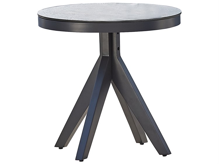 EMU Xena Aluminum Bronze 18'' Wide Round End Table