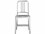 Emeco Navy Silver Side Dining Chair  EME1006P