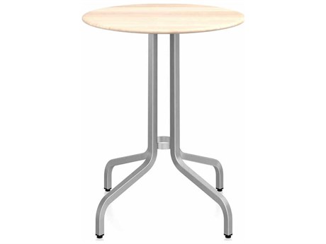 Emeco By Jasper Morrison Round Wood Dining Table
