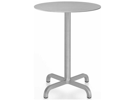 Emeco 20-06 By Norman Foster Round Wood Dining Table