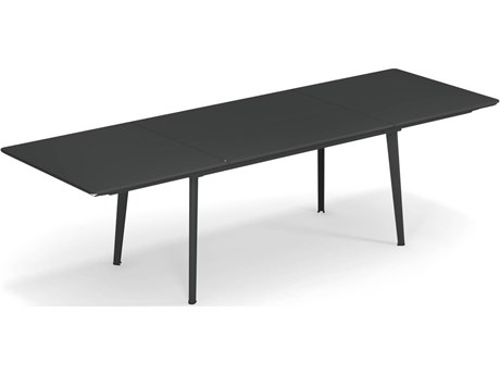 EMU Plus4 Steel 43.5-63''W x 35.5''D Rectangular Dining Table