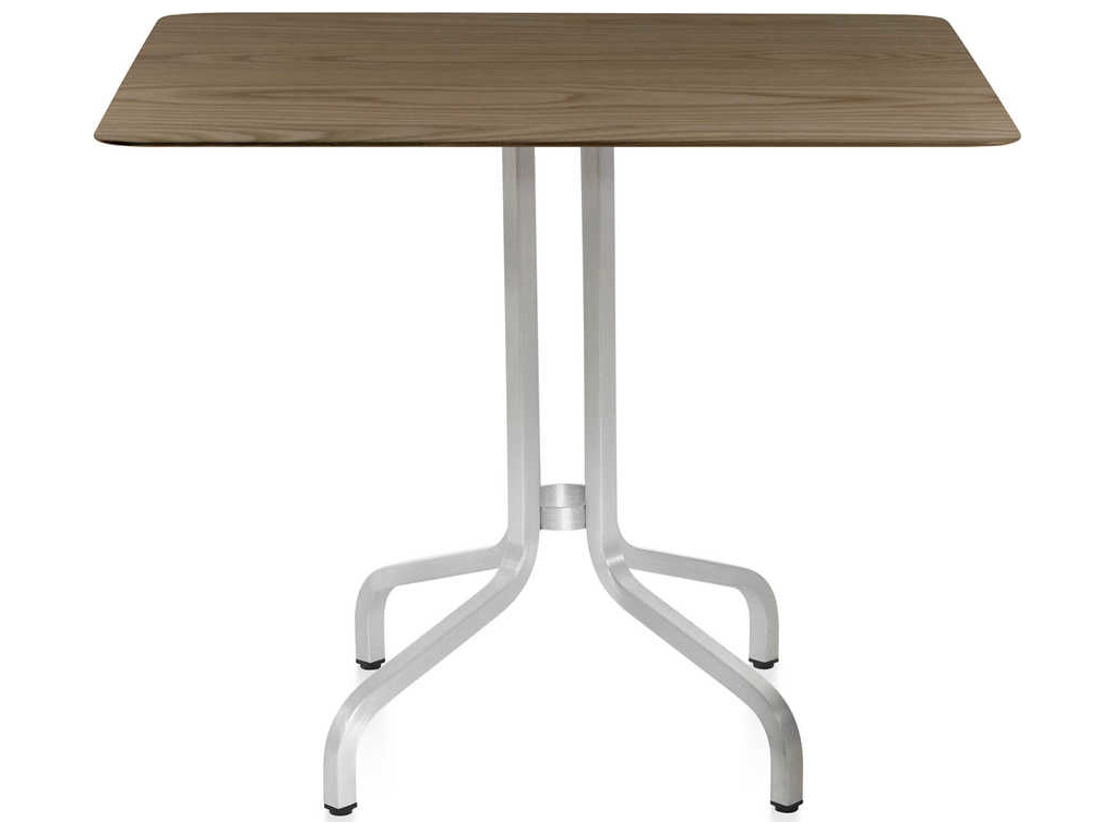 Emeco Outdoor 1 Inch By Jasper Morrison Aluminum 36 Wide Square Laminate Plywood Top Dining Table Emo1inchctsq36 - Morrisons Verona Patio Set Emeco Outdoor 1 Inch By Jasper Morrison Aluminum 36 Wide Square Laminate Plywood Top Dining Table Emo1inchctsq36 - Morrisons Verona Patio Set