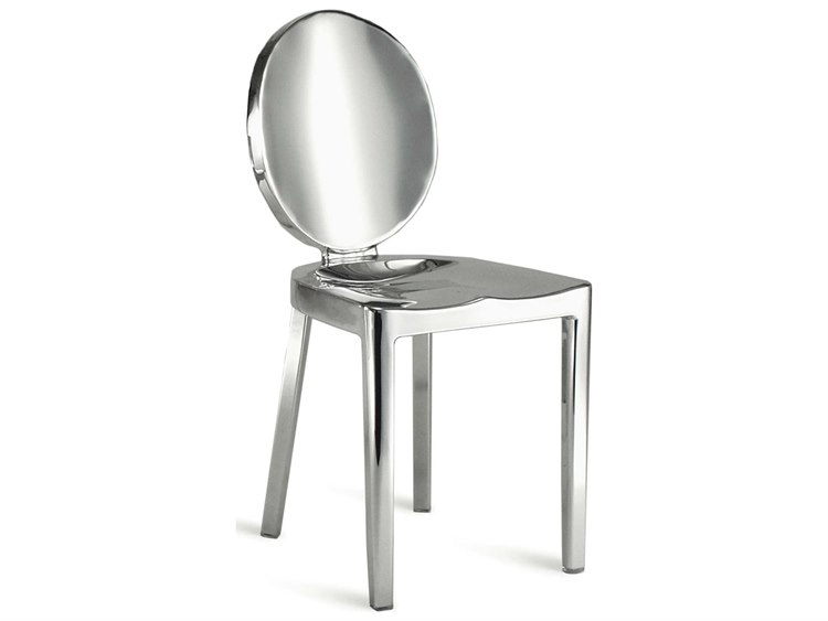 Emeco Outdoor Kong Polished Aluminum Dining Side Chair