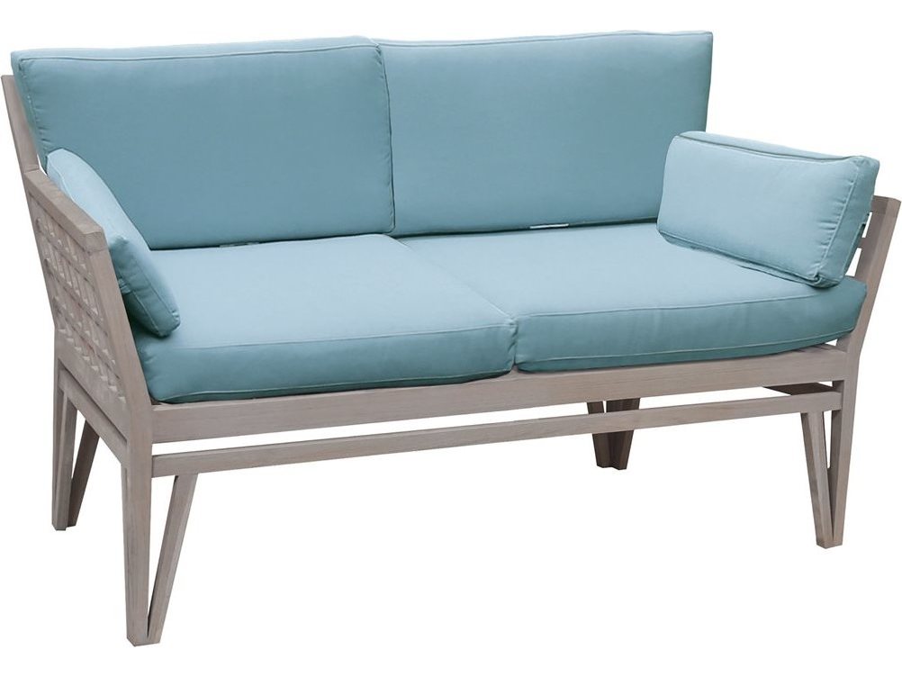 Elk Outdoor Sea Green Loveseat Seat Back Replacement Cushions