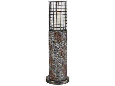 Elk Outdoor Gendarme Concrete Candle Holder