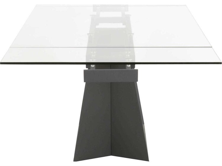 Essential For Living Meridian Matte Dark Grey/ Clear 71106'' Wide