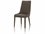 Essentials for Living Orchard Aurora Walnut Wood White Leather Upholstered Side Dining Chair (Price Includes Two)  ESL5131ALAWAL