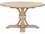 Essentials for Living Devon 54-72" Extendable Round Wood Natural Gray Dining Table  ESL6070NG