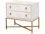 Essentials for Living Traditions Strand Shagreen 32" Wide 2-Drawers Acacia Wood Nightstand  ESL6121GRYSHGGLD