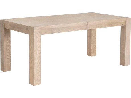 Essentials for Living Traditions Extendable Rectangular Wood Light Honey Oak Dining Table