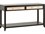 Essentials for Living Traditions Holland 54" Rectangular Wood Matte White Natural Brushed Brass Console Table  ESL6145WHTNAT