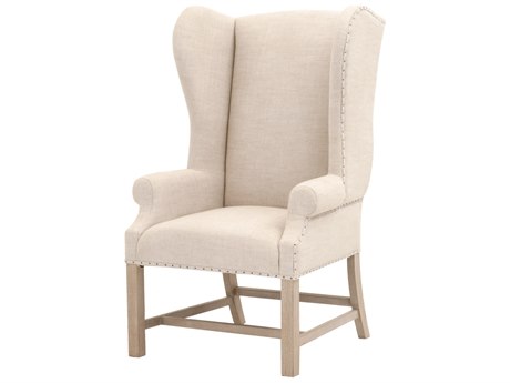 Luxecor Respite Beige Fabric Accent Chair