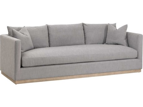 Essentials for Living Stitch & Hand Gray Upholstered Sofa