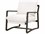 Essentials for Living Stitch & Hand Hamlin 29" White Fabric Accent Chair  ESL6657BOUSNONG