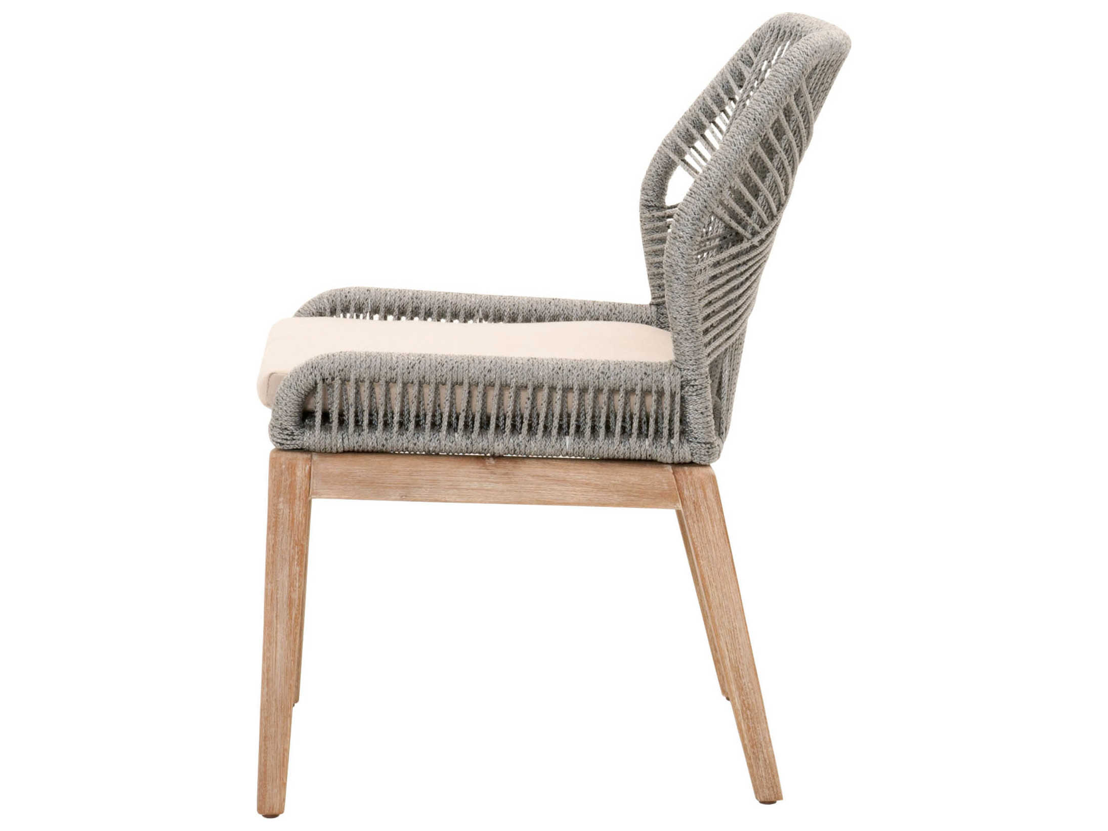 Essentials for Living Woven Platinum, Light Gray / Stone Wash Side