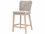 Essentials for Living Woven Mesh Fabric Upholstered Mahogany Wood White Speckle Natural Gray Counter Stool  ESL6853CSWHTWHTNG