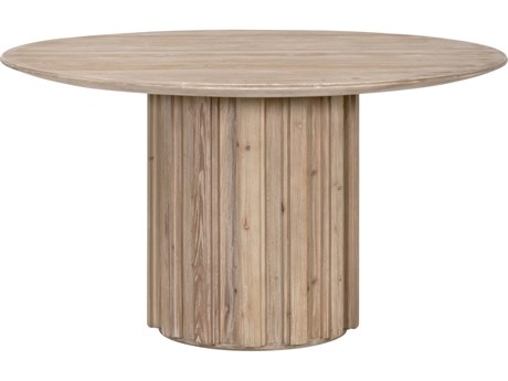 Essentials for Living Bella Antique Round Wood Dining Table