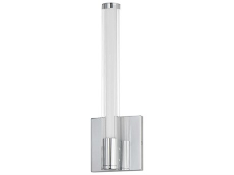 ET2 Cortex 1-Light Polished Chrome Wall Sconce