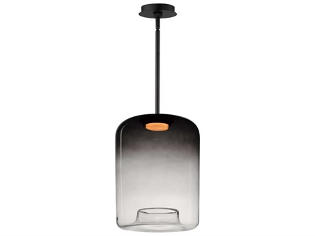 ET2 Bombona 1-Light Black Cylinder Mini Pendant