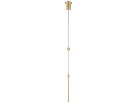 ET 3-Light Gold LED Linear Mini Pendant