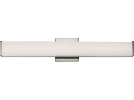 ET2 Baritone 1-Light Polished Chrome Glass LED Vanity Light