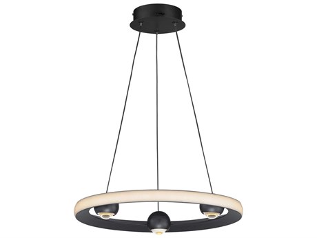 ET2 Nodes 1-Light Black LED Pendant