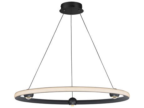 ET2 Nodes 1-Light Black LED Pendant