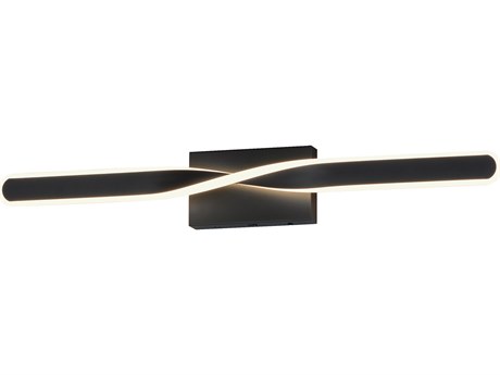 ET2 Pirouette 1-Light Black Vanity Light