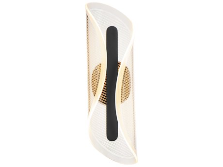 ET2 Manta 1-Light Black Wall Sconce
