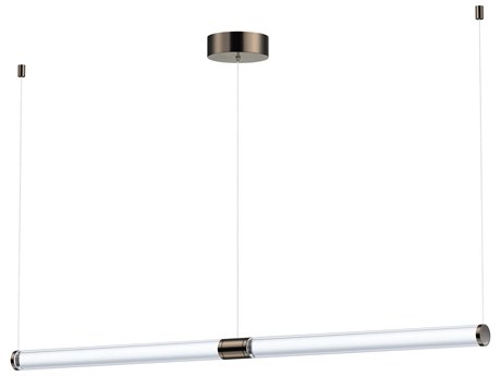 ET2 Vanish 2-Light Gunmetal Black Linear Island Pendant