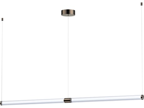 ET2 Vanish 2-Light Gunmetal Black Linear Island Pendant